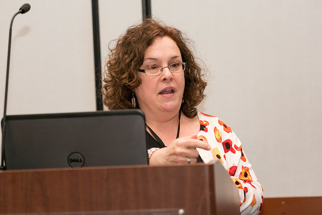 Karen Alexander of the Bloustein School's NJTIP @ Rutgers discussed spheres of mobility.