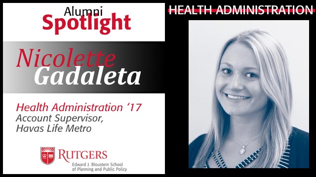 Health Administration Alum: Nicolette Gadaleta Health Administration Alum: Nicolette Gadaleta