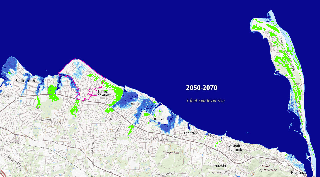 Keansburg map Keansburg map