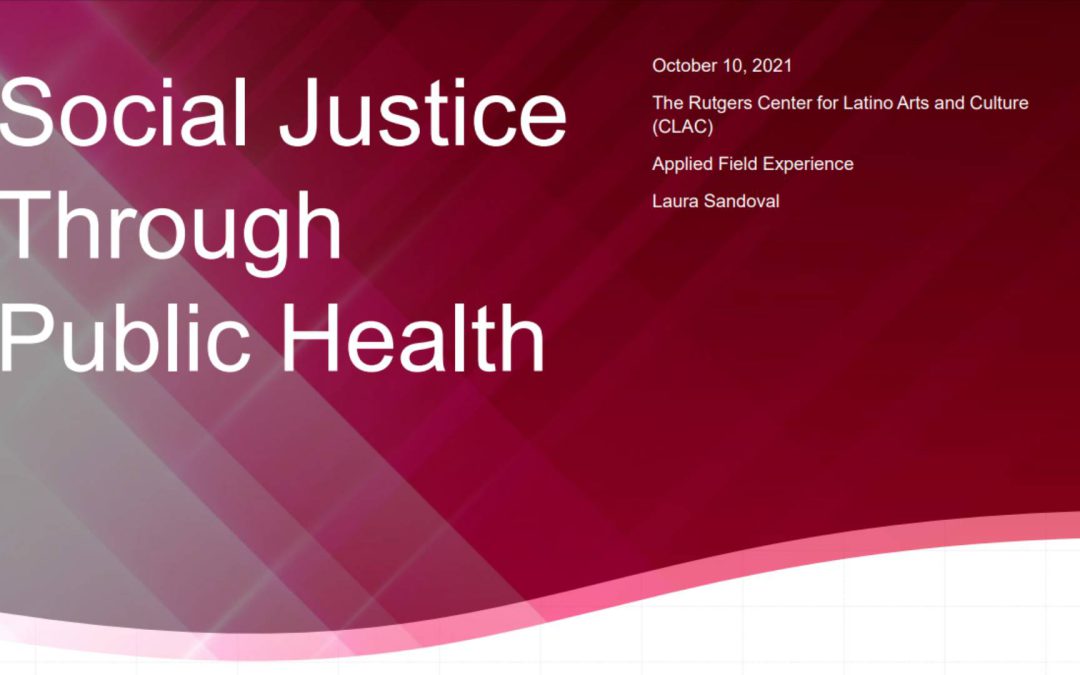 Social Justice Through Public Health