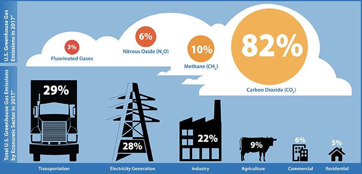 Percent of energy use graphic