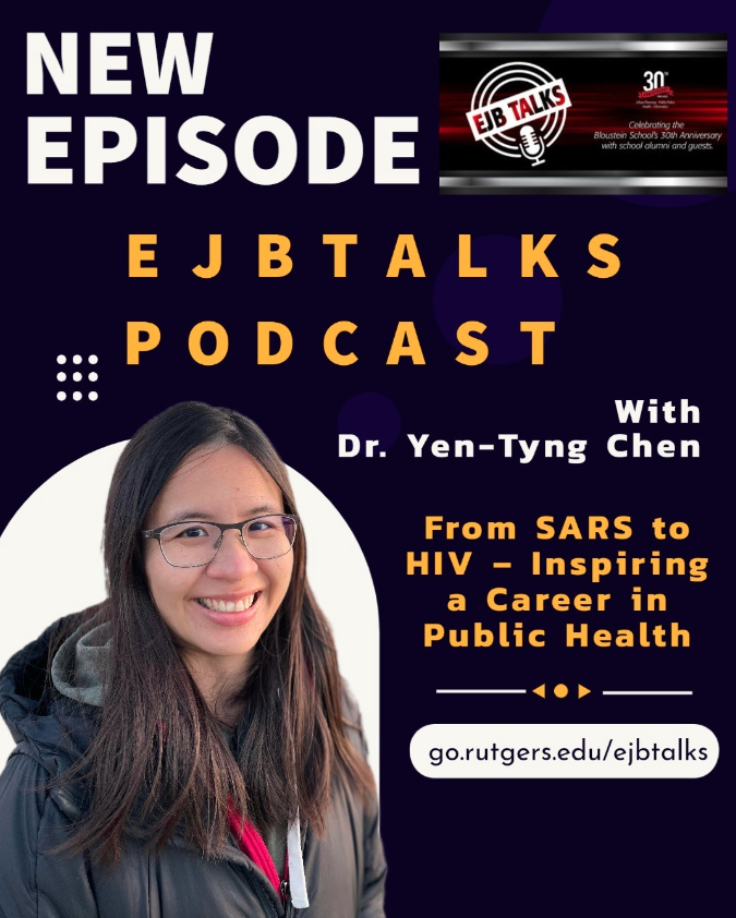 EJB Talks – From SARS to HIV – Inspiring a Career in Public Health EJB Talks - From SARS to HIV – Inspiring a Career in Public Health
