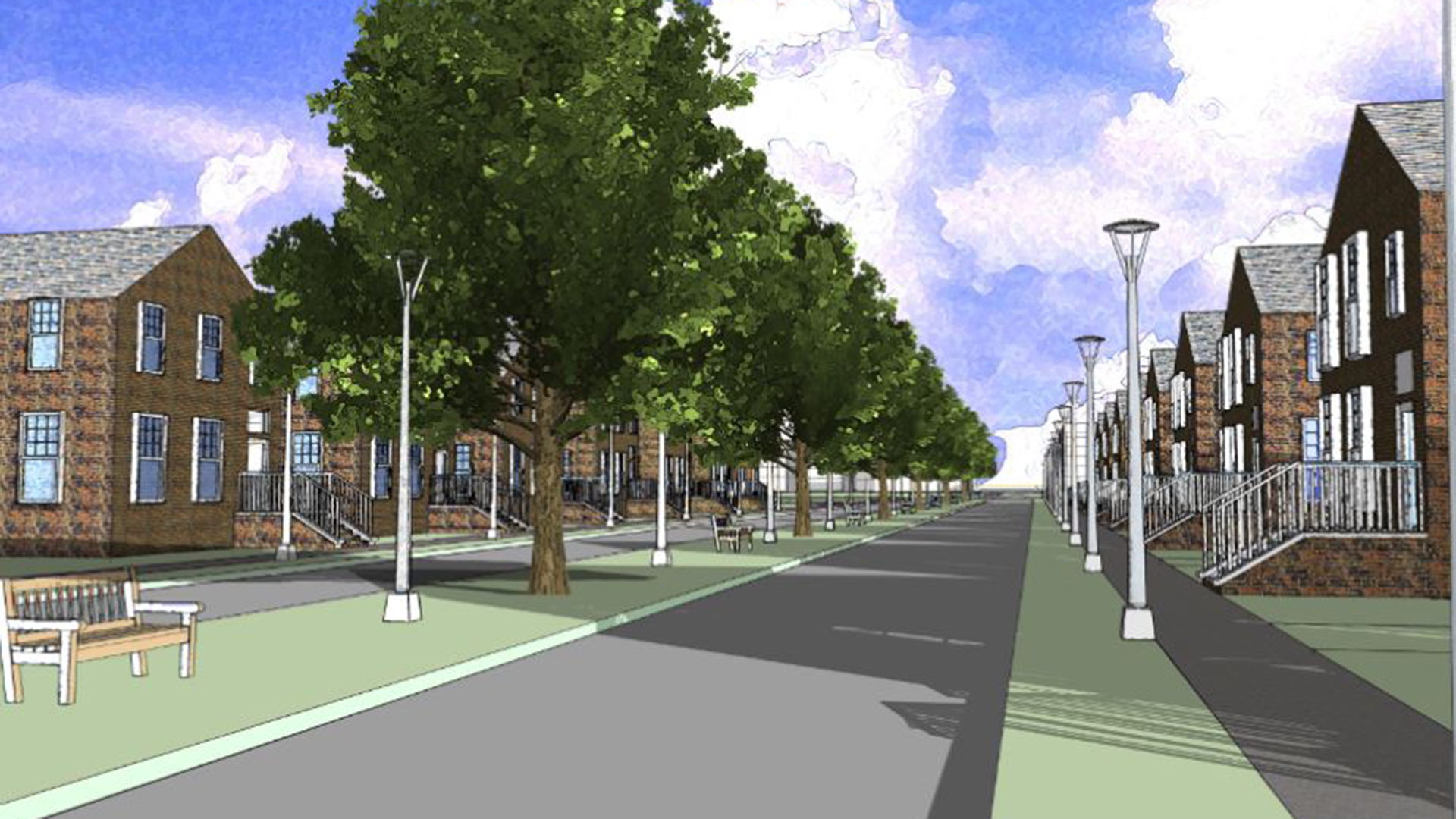 Jonathan DeLura--Vineland, NJ Green Street Concept