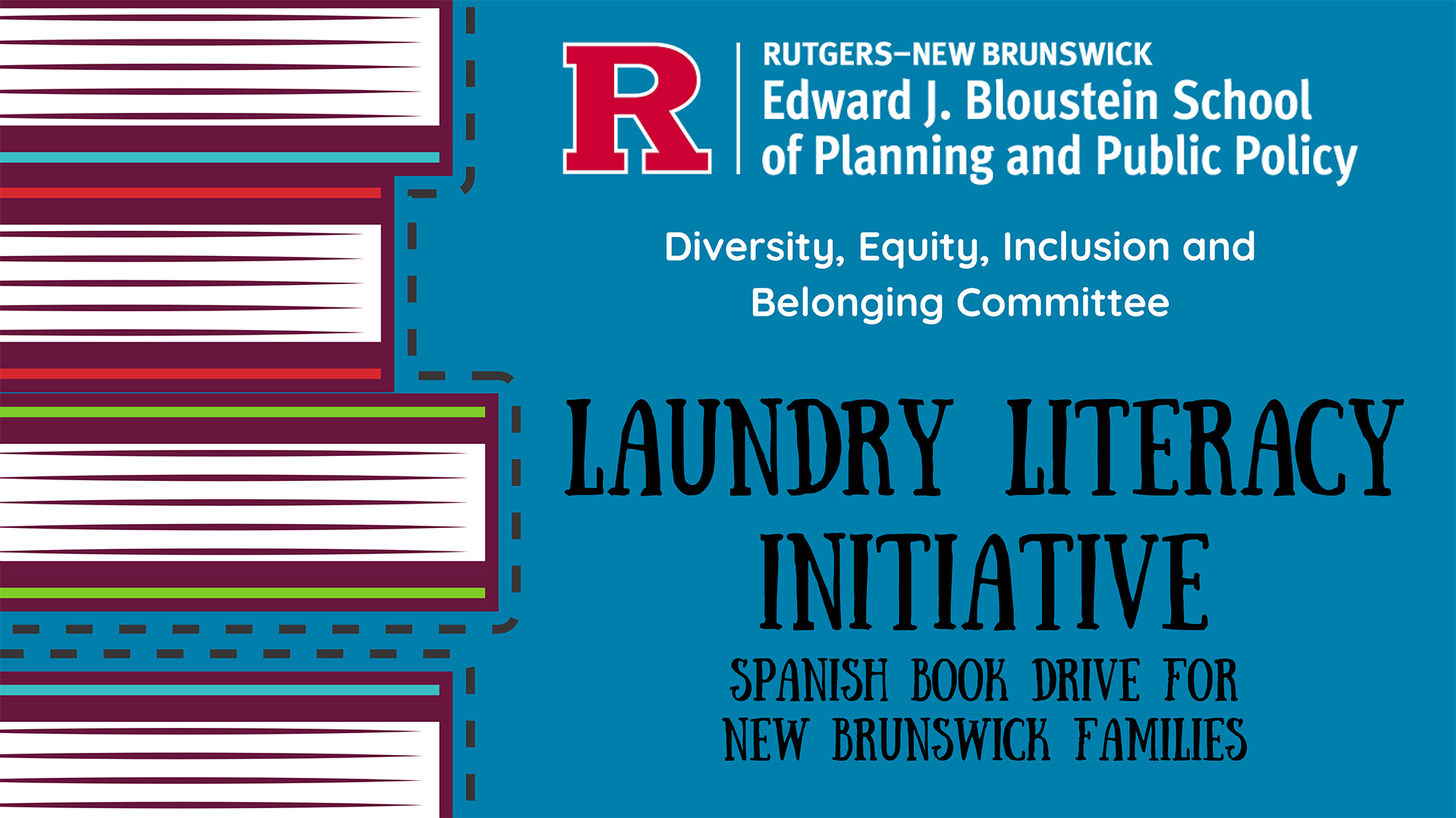 Laundry Literacy Initiative: DEIB Book Drive 2024