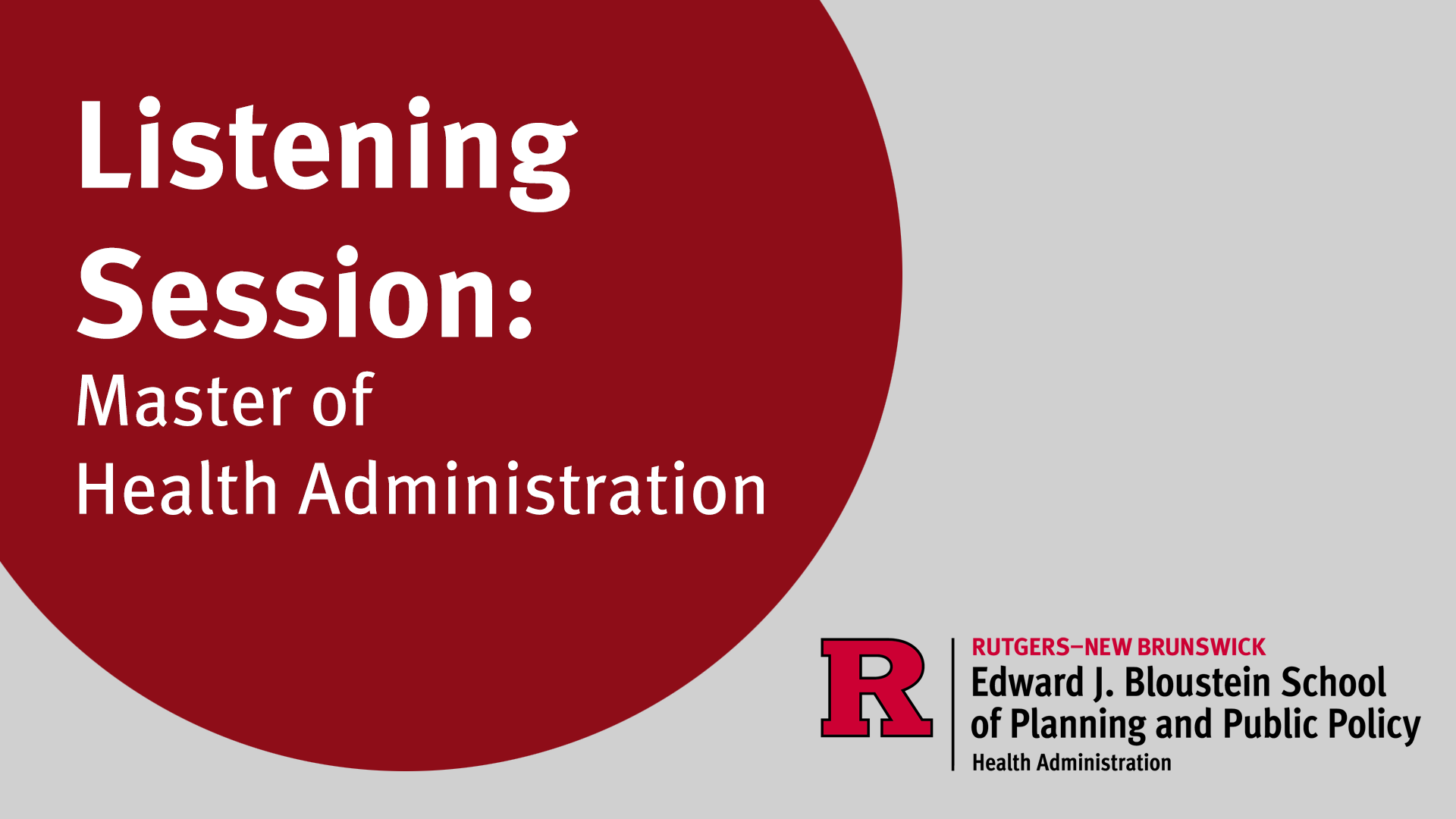 mha-listening-session Master of Health Administration Listening Session announcement